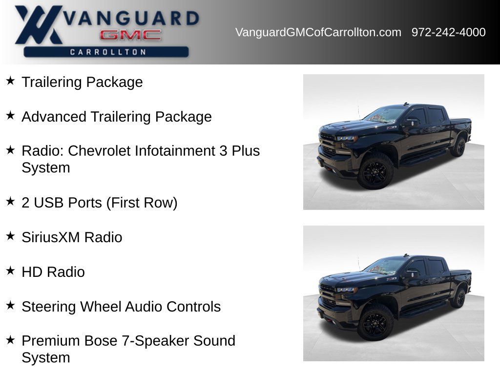 Used 2019 Chevrolet Silverado 1500 LT Trail Boss AWD/4WD image 3