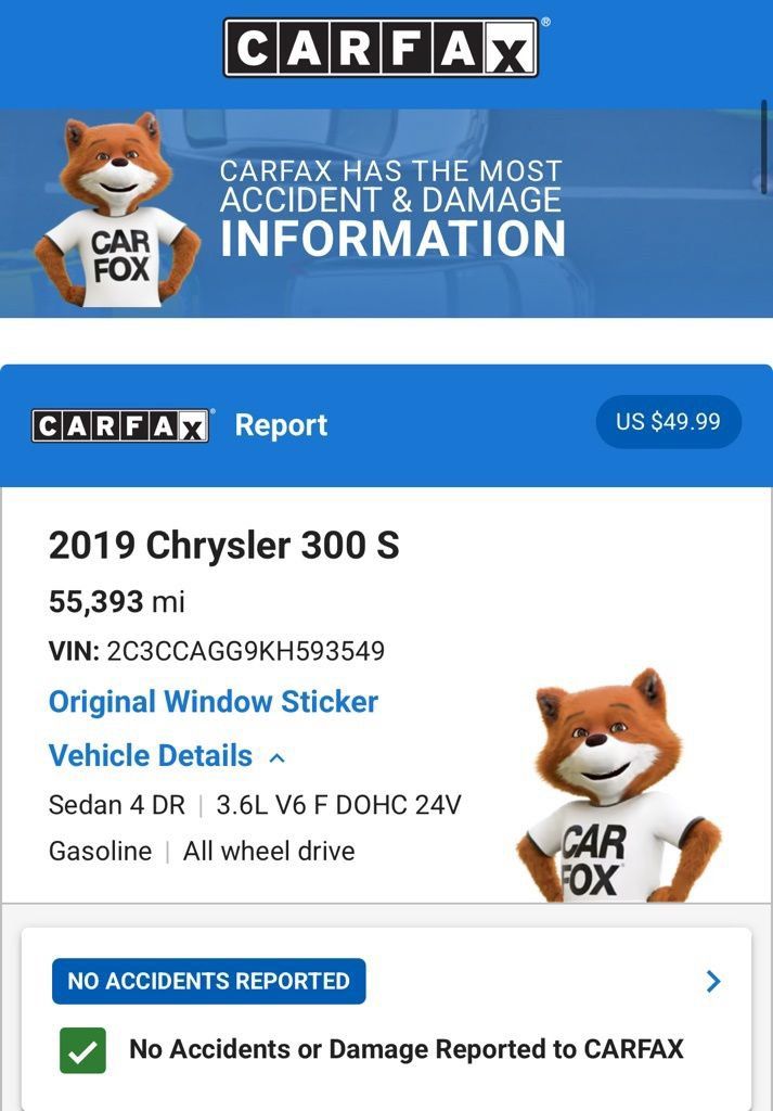 Used 2019 Chrysler 300 S w/ 300S Premium Group 2 AWD/4WD image 8