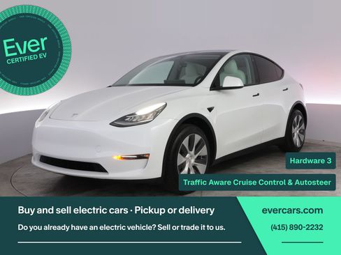 Used 2023 Tesla Model Y Long Range AWD/4WD image 1