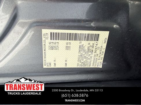 Used 2019 Nissan Maxima 3.5 SV w/ Floor Mat Group image 20