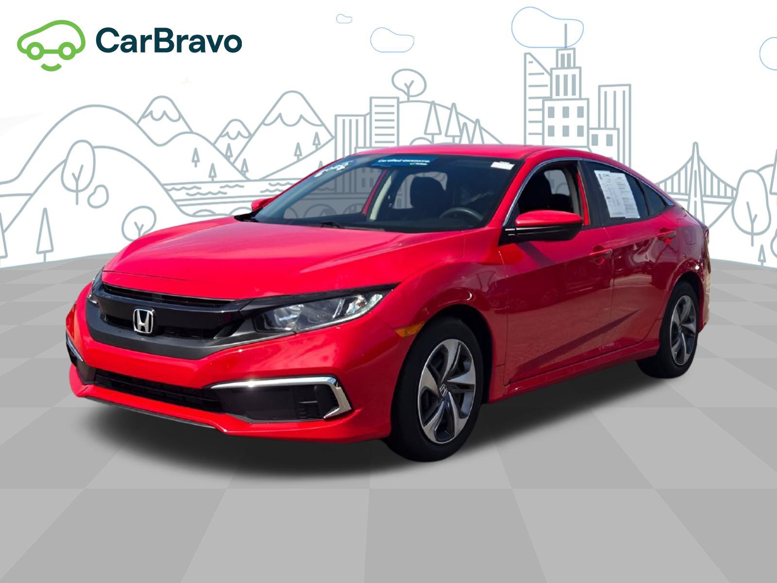 Used 2020 Honda Civic LX image 1