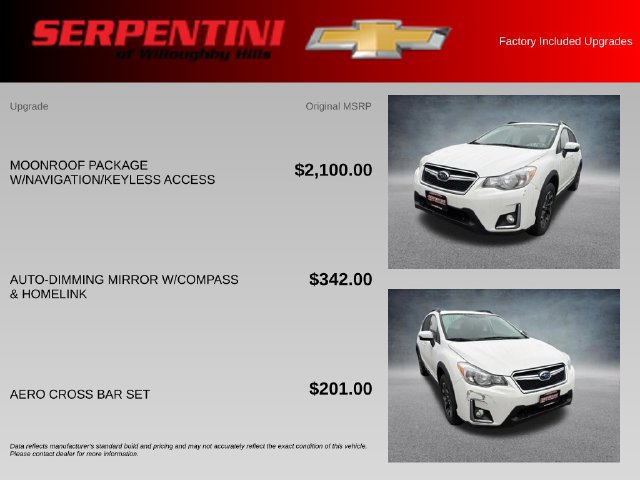 Used 2017 Subaru Crosstrek 2.0i Limited AWD/4WD image 4