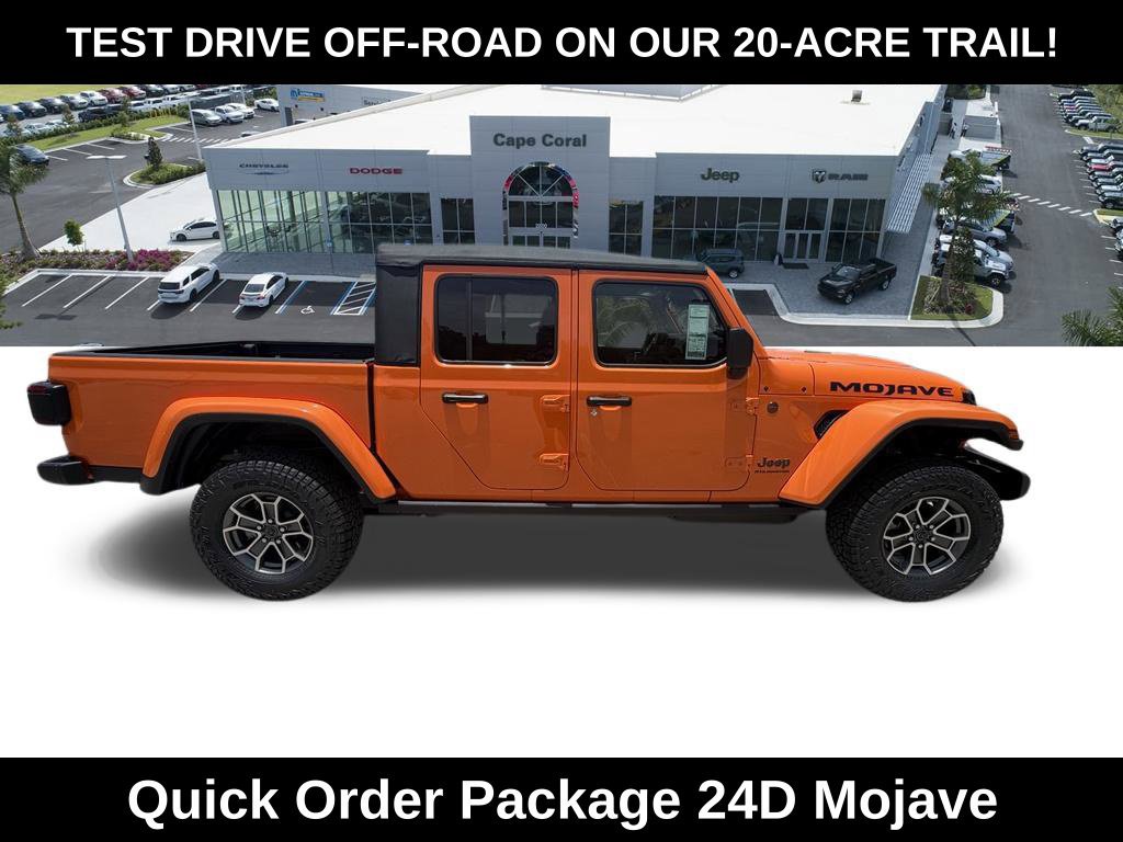 New 2026 Jeep Gladiator Mojave w/ Safety Group AWD/4WD image 3