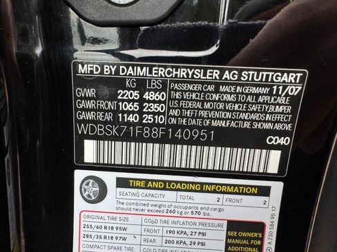 Used 2008 Mercedes-Benz SL 550 image 25