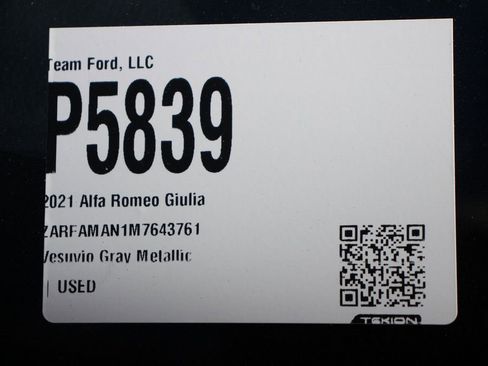 Used 2021 Alfa Romeo Giulia Sprint RWD image 28