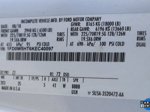 Used 2019 Ford F550 4x4 Crew Cab Super Duty image 41