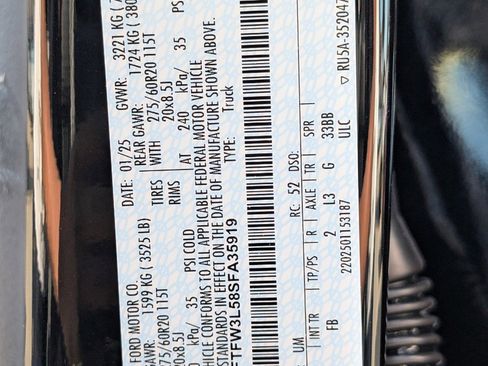 New 2025 Ford F150 XLT w/ Equipment Group 302A MID image 28