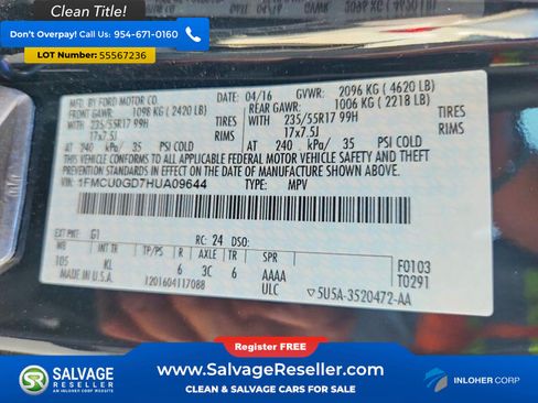 Used 2017 Ford Escape SE w/ Equipment Group 201A FWD image 17