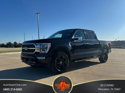 Used 2021 Ford F150 Platinum w/ Equipment Group 701A High image 1