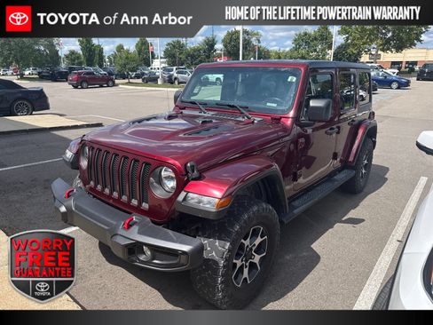Used 2021 Jeep Wrangler Unlimited Rubicon w/ Cold Weather Group AWD/4WD image 1