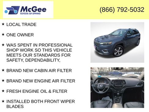 Used 2019 Jeep Cherokee Limited image 8