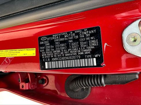 Certified 2022 Hyundai Kona SEL w/ Convenience Package FWD image 33