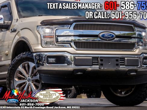 Used 2018 Ford F150 King Ranch w/ Equipment Group 601A Luxury AWD/4WD image 2