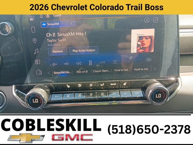New 2026 Chevrolet Colorado Trail Boss AWD/4WD image 17
