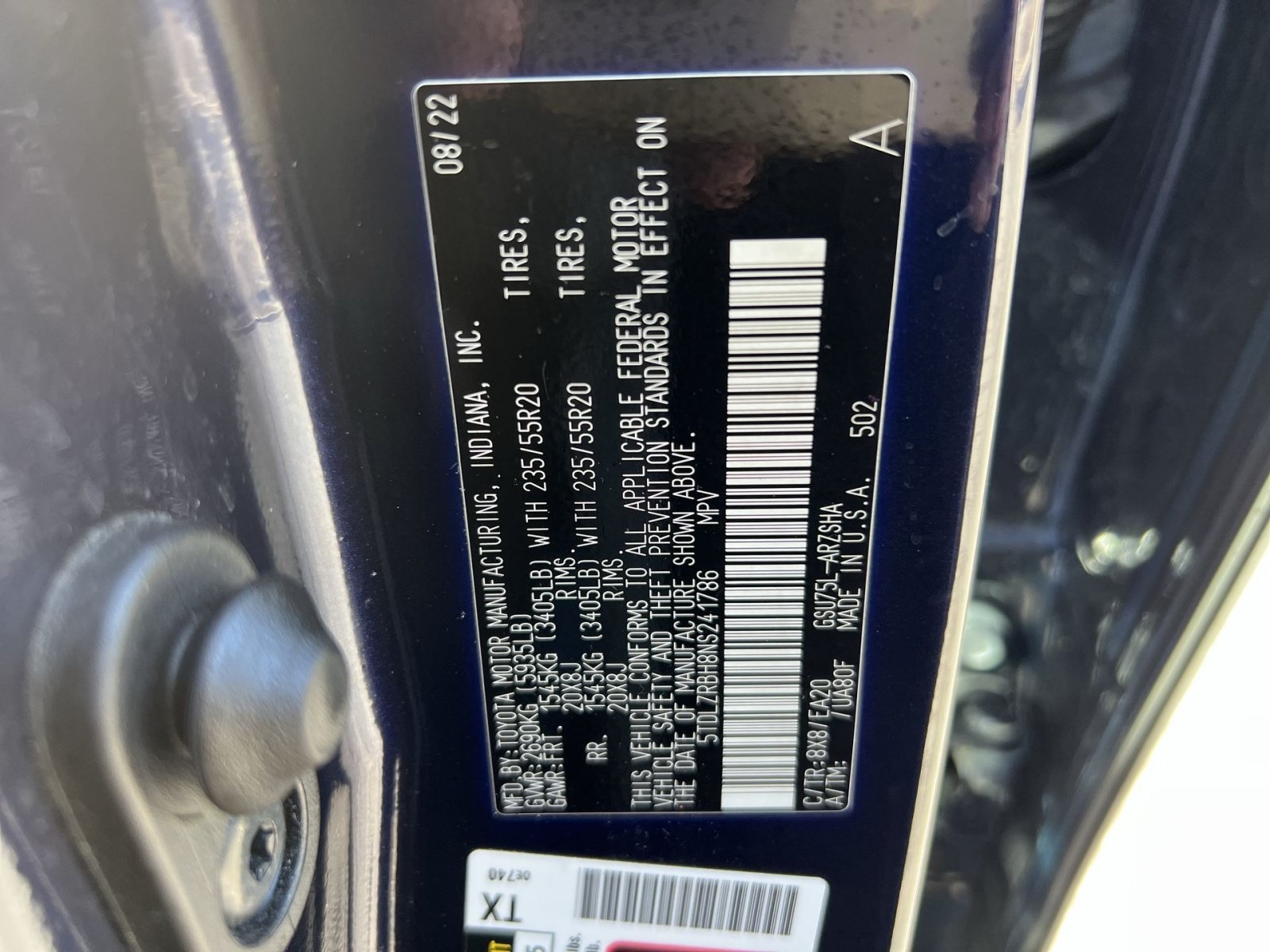 Used 2022 Toyota Highlander XSE AWD/4WD image 29