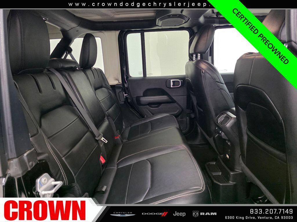 Certified 2022 Jeep Wrangler Unlimited Sahara w/ Safety Group AWD/4WD image 13