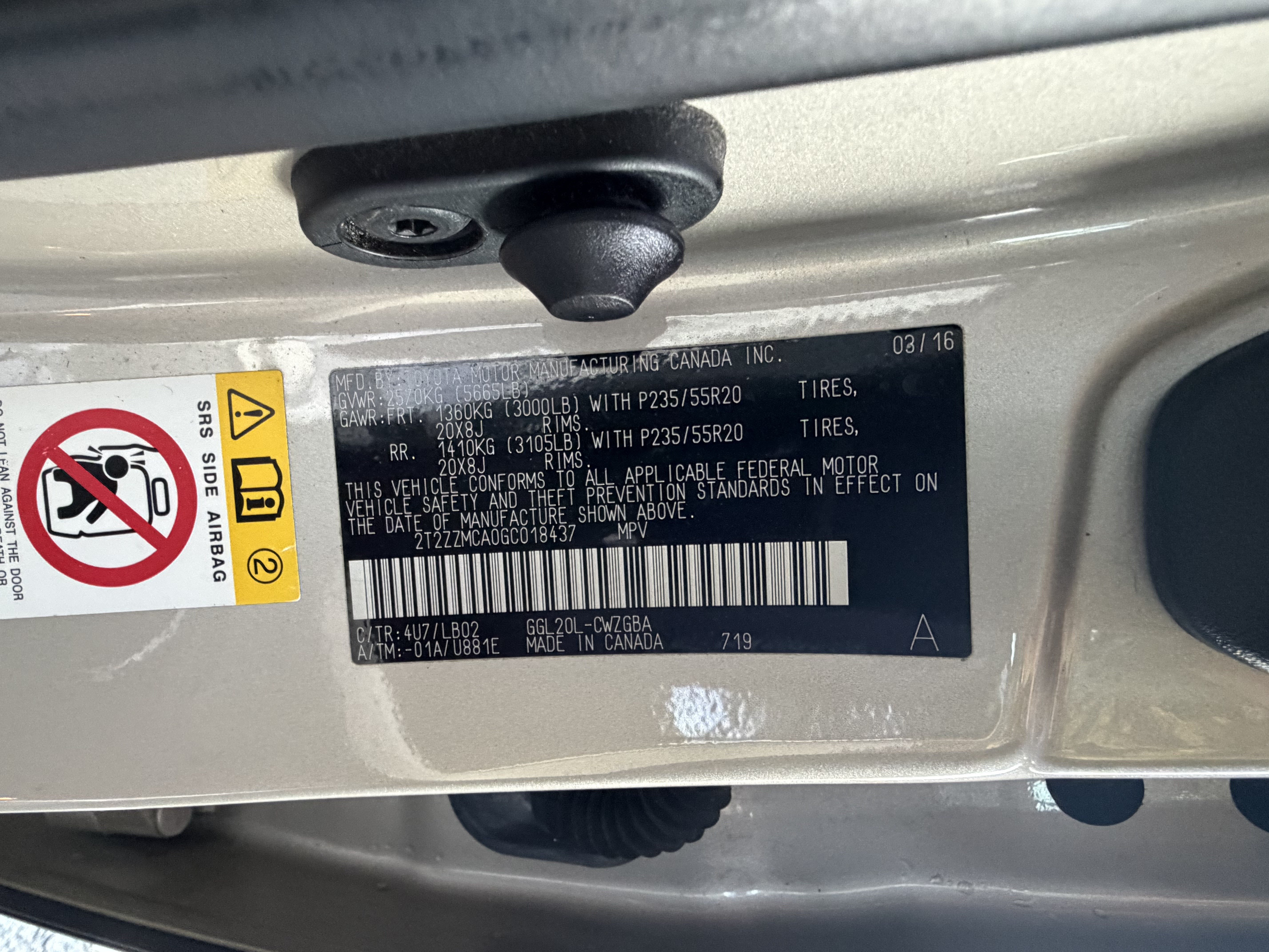 Used 2016 Lexus RX 350 FWD w/ Premium Package image 45