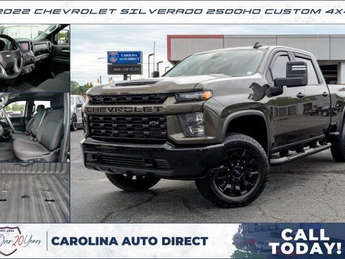 Used 2022 Chevrolet Silverado 2500 Custom w/ Gooseneck/5TH Wheel Package AWD/4WD image 1