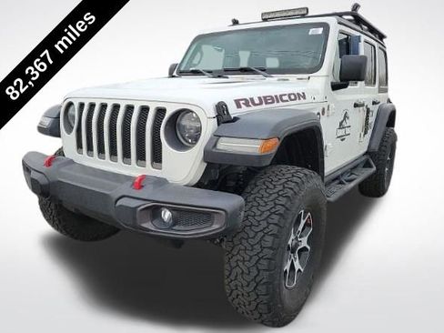Used 2021 Jeep Wrangler Unlimited Rubicon w/ LED Lighting Group image 2