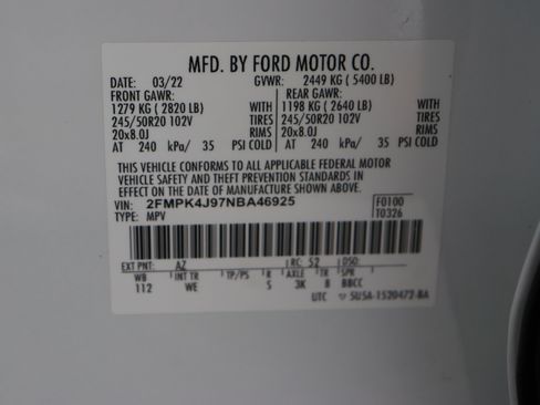 Used 2022 Ford Edge ST-Line AWD/4WD image 42