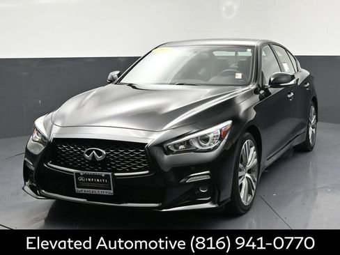 Used 2023 INFINITI Q50 Sensory AWD/4WD image 3