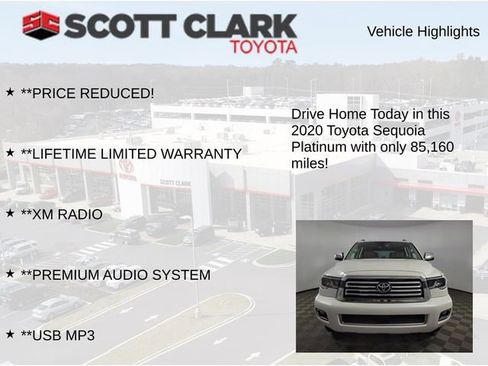 Used 2020 Toyota Sequoia Platinum image 12