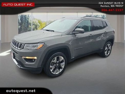 Used 2021 Jeep Compass Limited AWD/4WD image 1