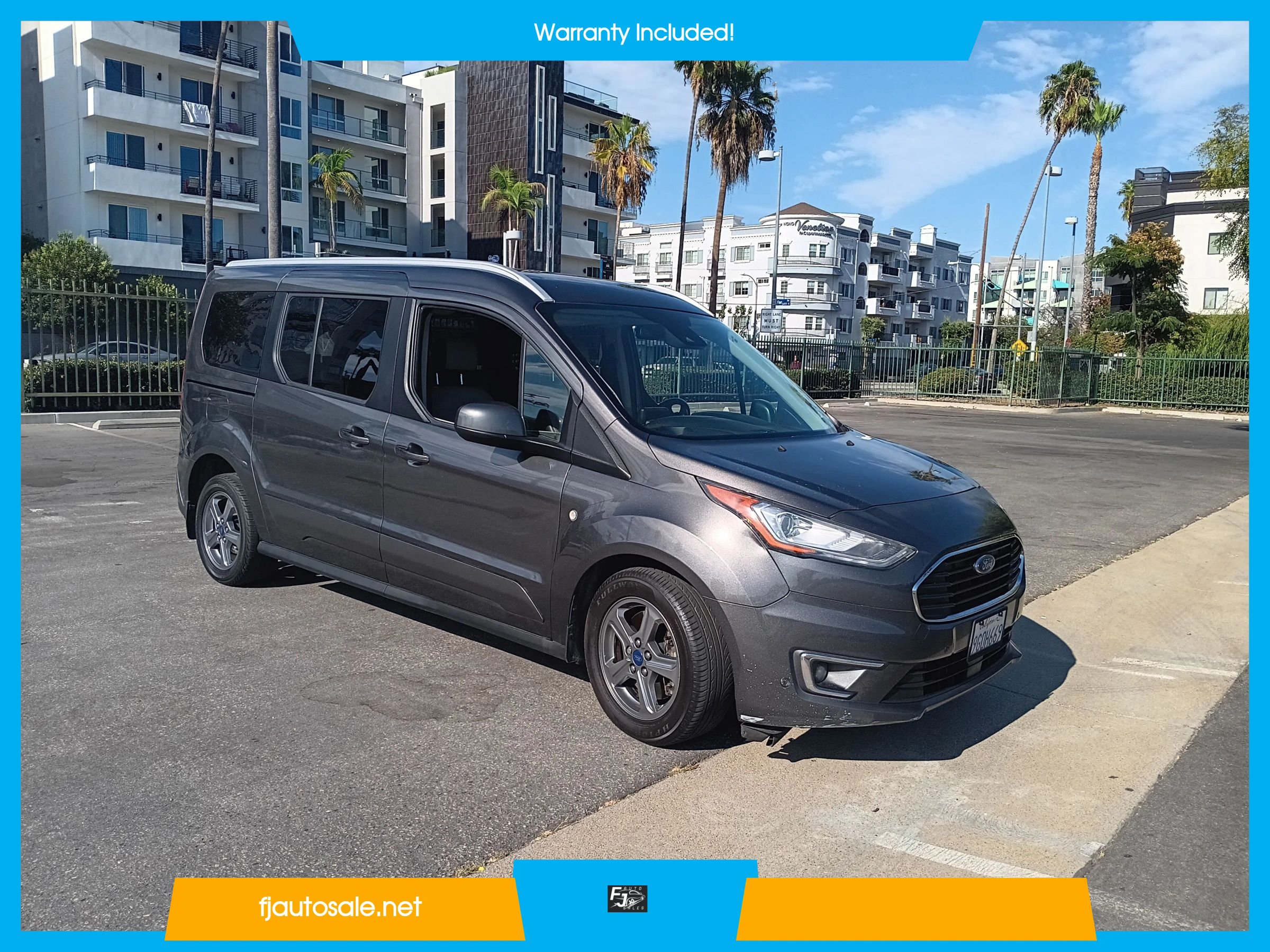 Used 2019 Ford Transit Connect Titanium w/ Titanium Premium Package FWD image 1