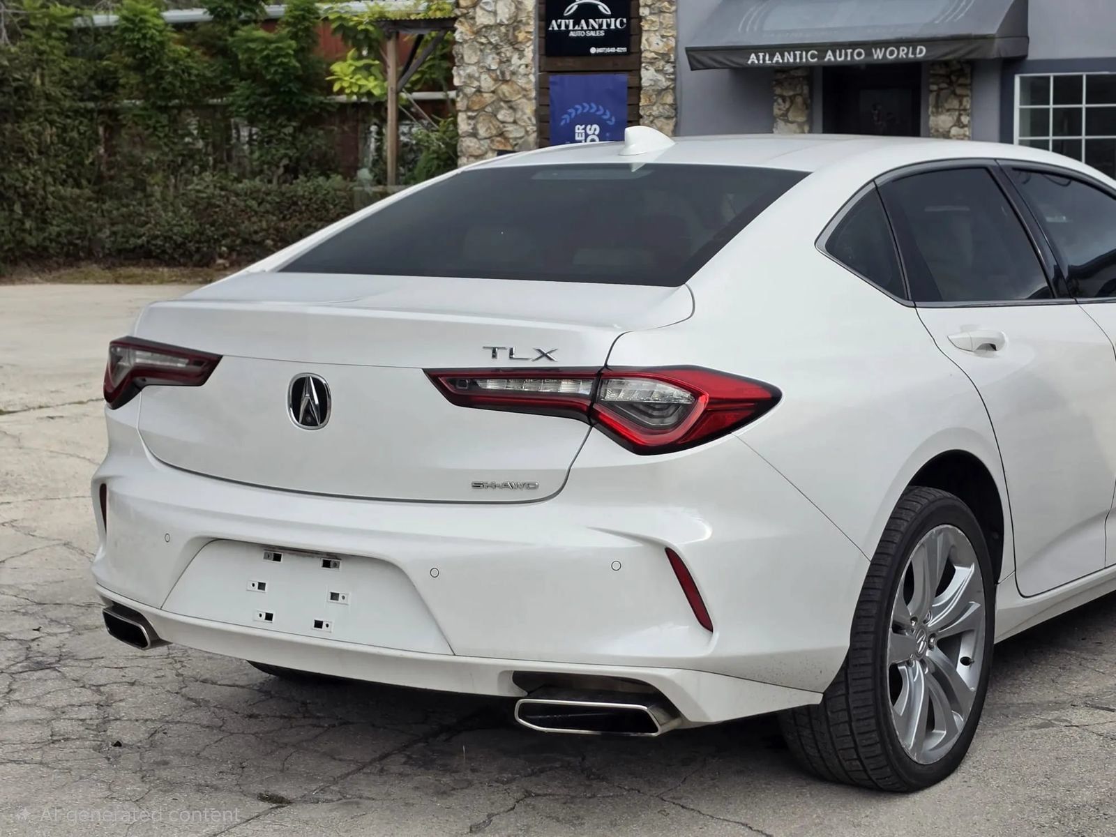 Used 2021 Acura TLX w/ Technology Package AWD/4WD image 4