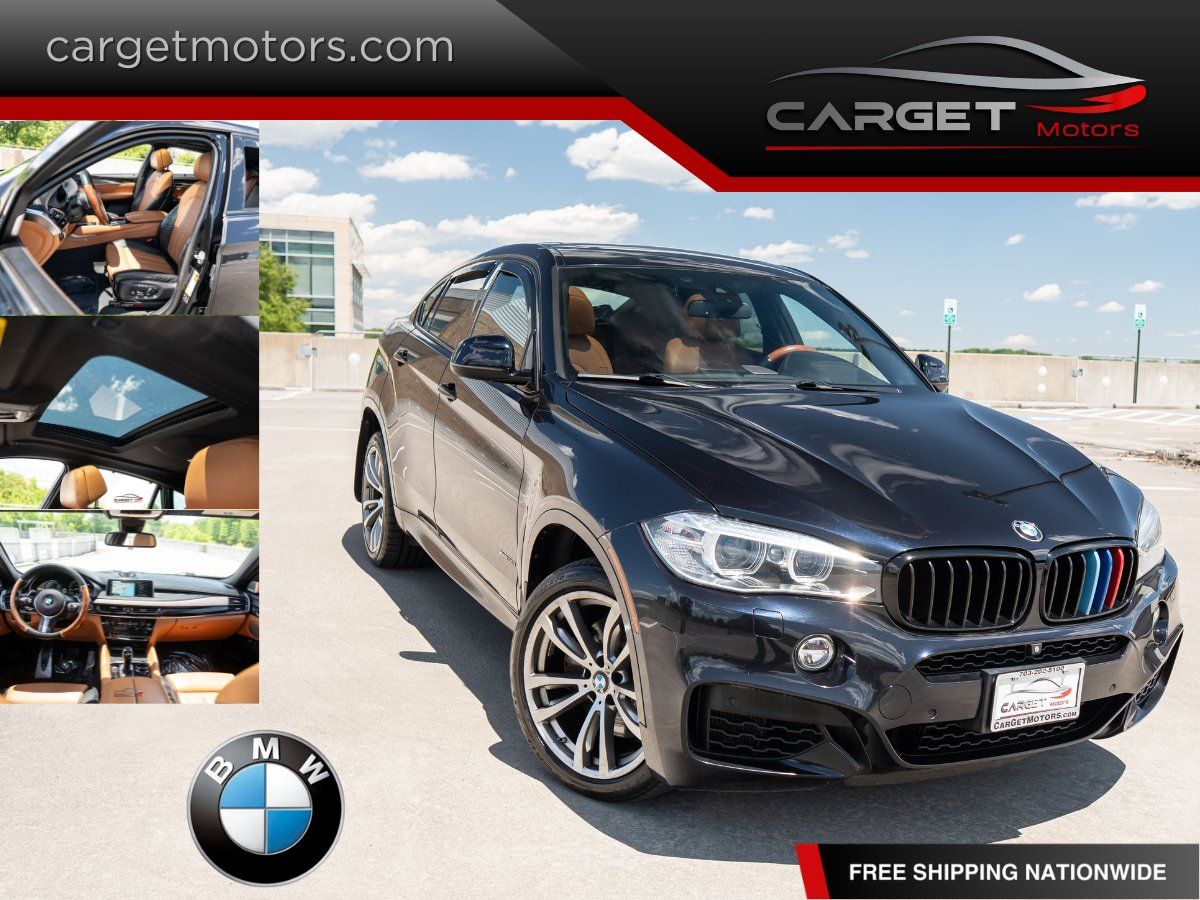 Used 2017 BMW X6 xDrive50i w/ Dynamic Handling Package AWD/4WD image 1