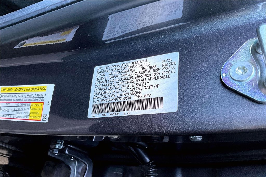 Certified 2026 Honda Pilot Touring image 14