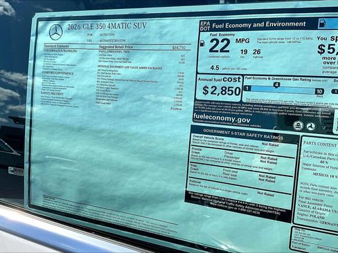 New 2026 Mercedes-Benz GLE 350 4MATIC image 16