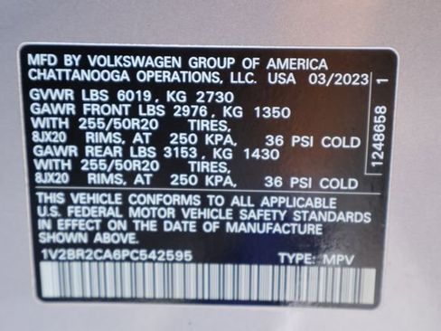 Certified 2023 Volkswagen Atlas SEL AWD/4WD image 31