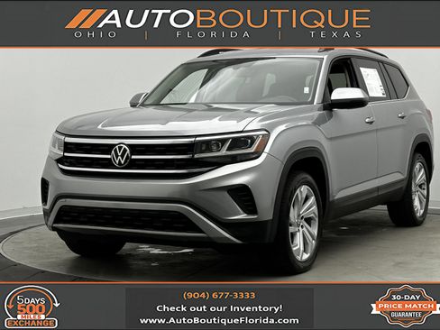 Used 2021 Volkswagen Atlas SE image 1