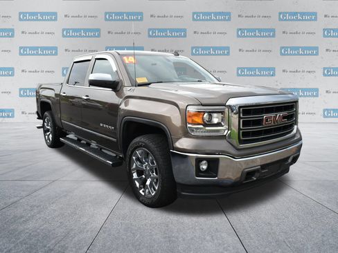 Used 2014 GMC Sierra 1500 SLT w/ SLT Crew Cab Value Package AWD/4WD image 3