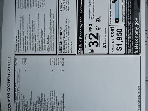 New 2026 MINI Cooper 2-Door Hardtop image 25