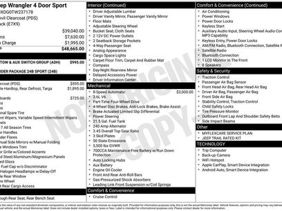 New 2026 Jeep Wrangler Unlimited Sport