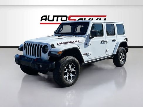 Used 2023 Jeep Wrangler Unlimited Rubicon w/ LED Lighting Group AWD/4WD image 3
