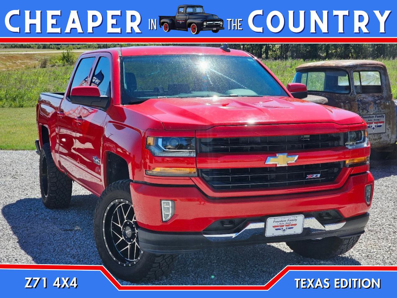 Used 2018 Chevrolet Silverado 1500 LT w/ Texas Edition AWD/4WD image 1