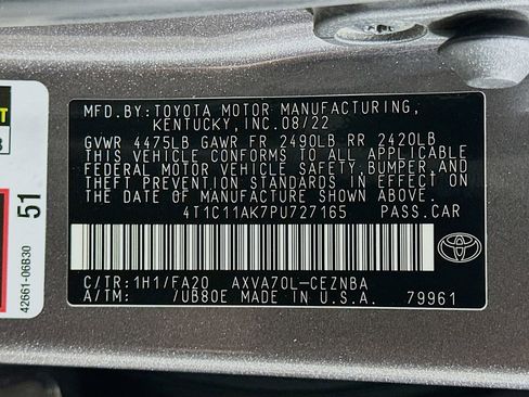 Certified 2023 Toyota Camry LE image 30