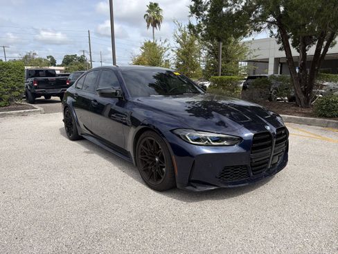 Used 2021 BMW M3 Competition w/ Executive Package RWD image 2