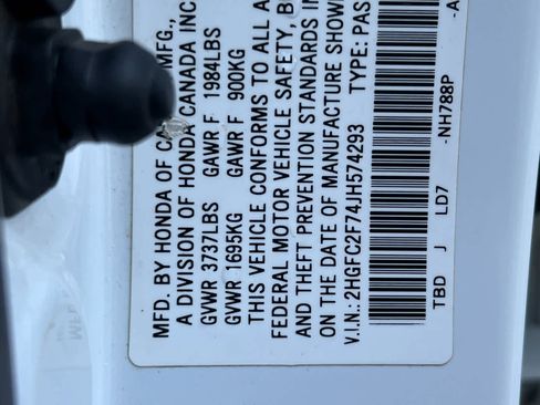 Used 2018 Honda Civic EX image 29