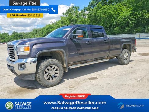 Used 2015 GMC Sierra 2500 SLE w/ SLE Preferred Package AWD/4WD image 1