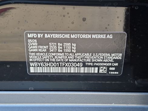 New 2026 BMW i4 eDrive40 w/ Parking Assistance Package RWD image 35