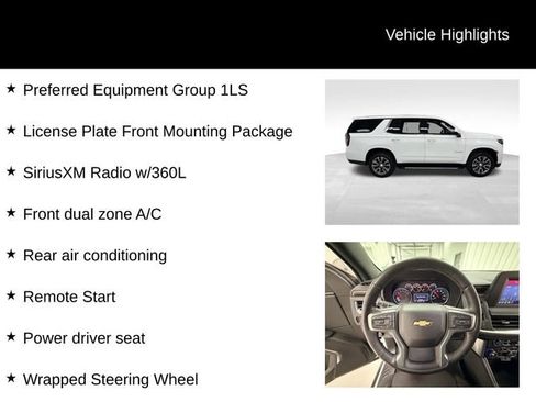 Certified 2023 Chevrolet Tahoe LS AWD/4WD image 16