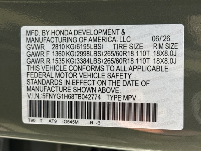 Used 2026 Honda Pilot TrailSport image 19