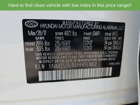 Used 2017 Hyundai Santa Fe Sport FWD image 44