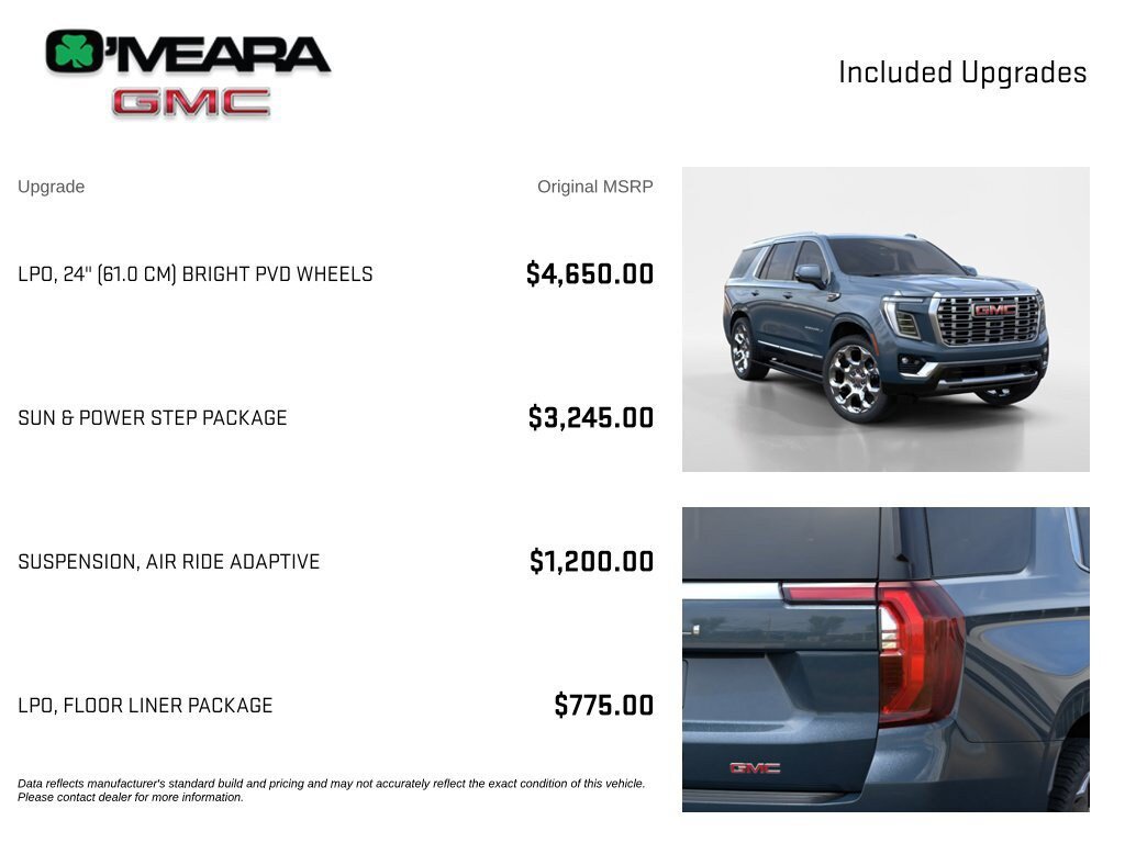 New 2027 GMC Yukon Denali w/ Sun & Power Step Package AWD/4WD image 4
