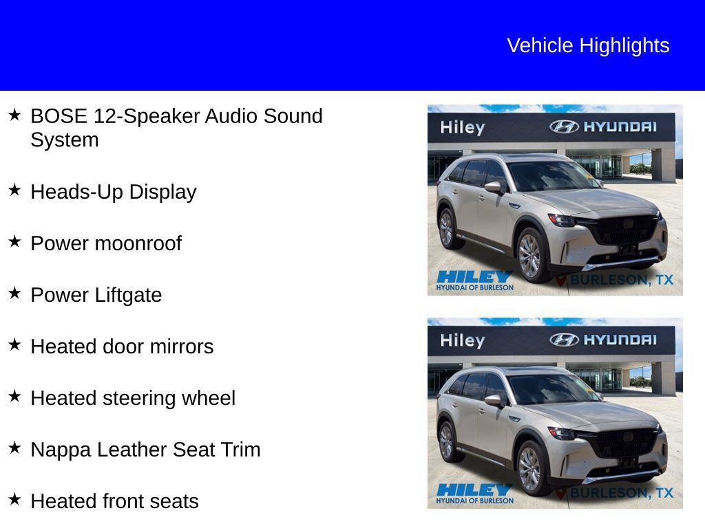 Used 2026 MAZDA CX-90 3.3 Turbo w/ Premium Plus Pkg AWD/4WD image 11