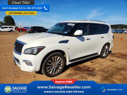Used 2015 INFINITI QX80 Suv w/ 22" Wheel Package image 1